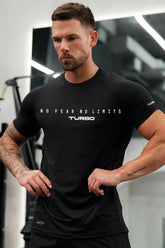 Turbo Motivational Quote ClimaCool Dry-Fit Tee